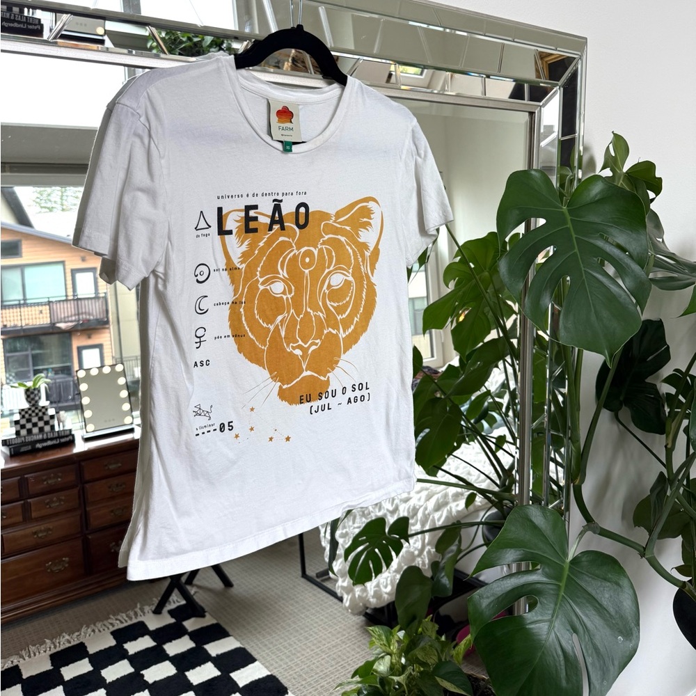 FARM Rio Zodiac Leo Tee - Picture 2 of 5